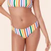The Classic Bikini Bottom - Eco Nylon - Rainbow Stripe sold by Sunshine Tienda
