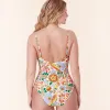 The Milos One Piece - Eco Nylon - Bird Floral - Long Torso sold by Sunshine Tienda