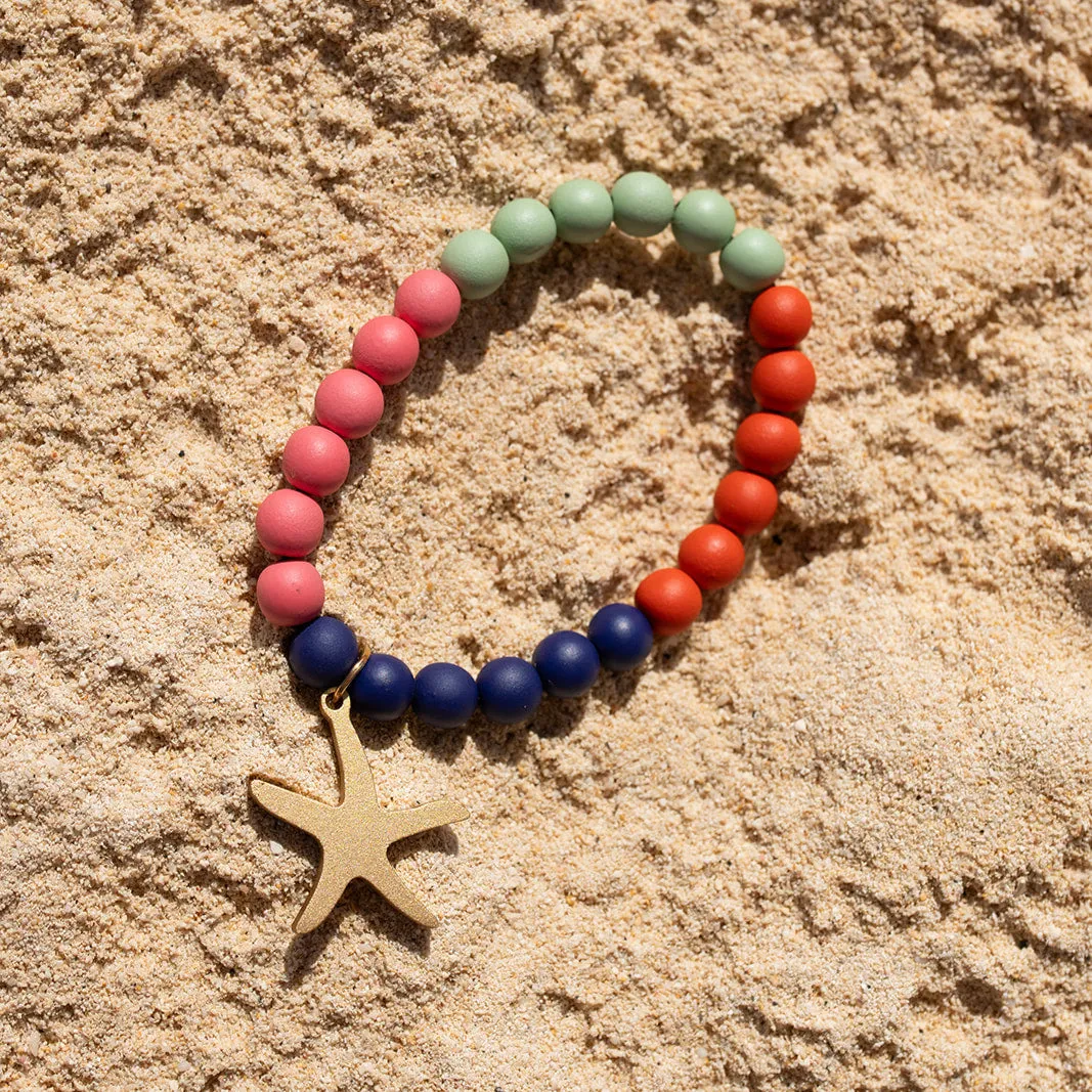 Rainbow Bead Bracelet sold by Sunshine Tienda