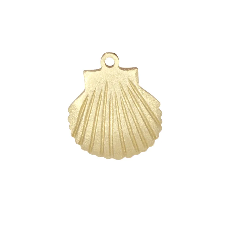 Gold Seashell Charm sold by Sunshine Tienda