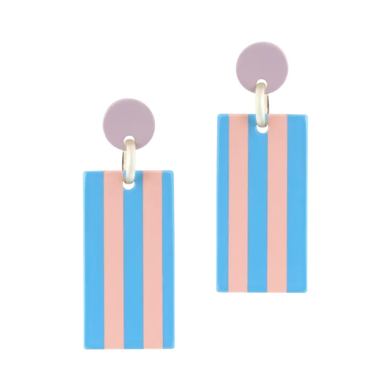 Blue Tide Cabana Earrings sold by Sunshine Tienda