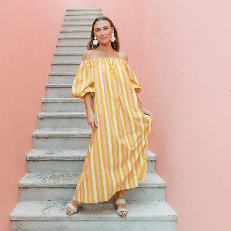 Sunkissed Stripe Ace Dress sold by Sunshine Tienda