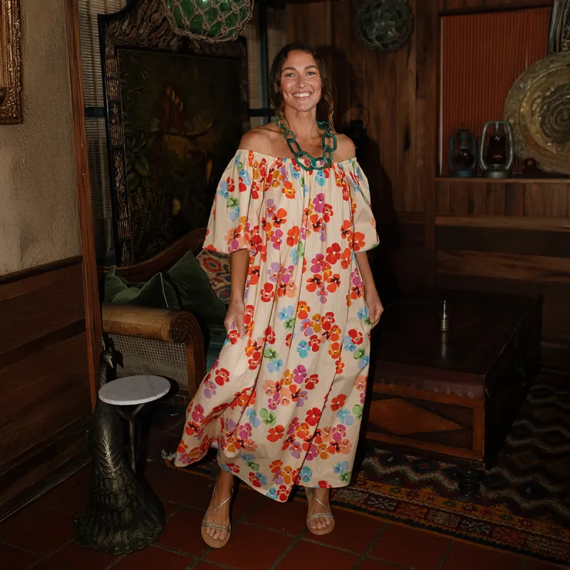 Rainbow Flower Ace Dress sold by Sunshine Tienda