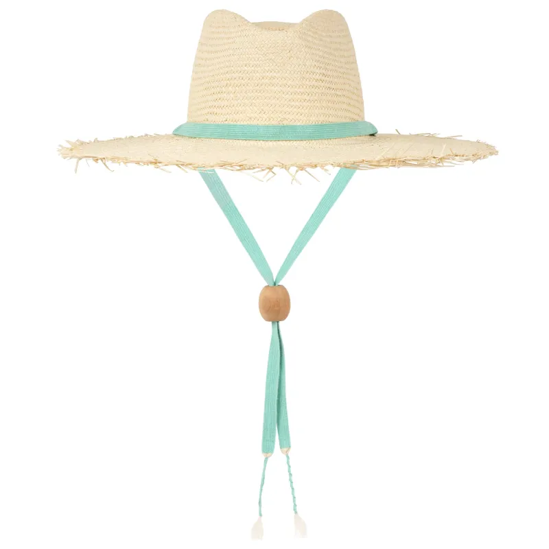 Adriana Wide Brimmed Palm Fringe Hat sold by Sunshine Tienda