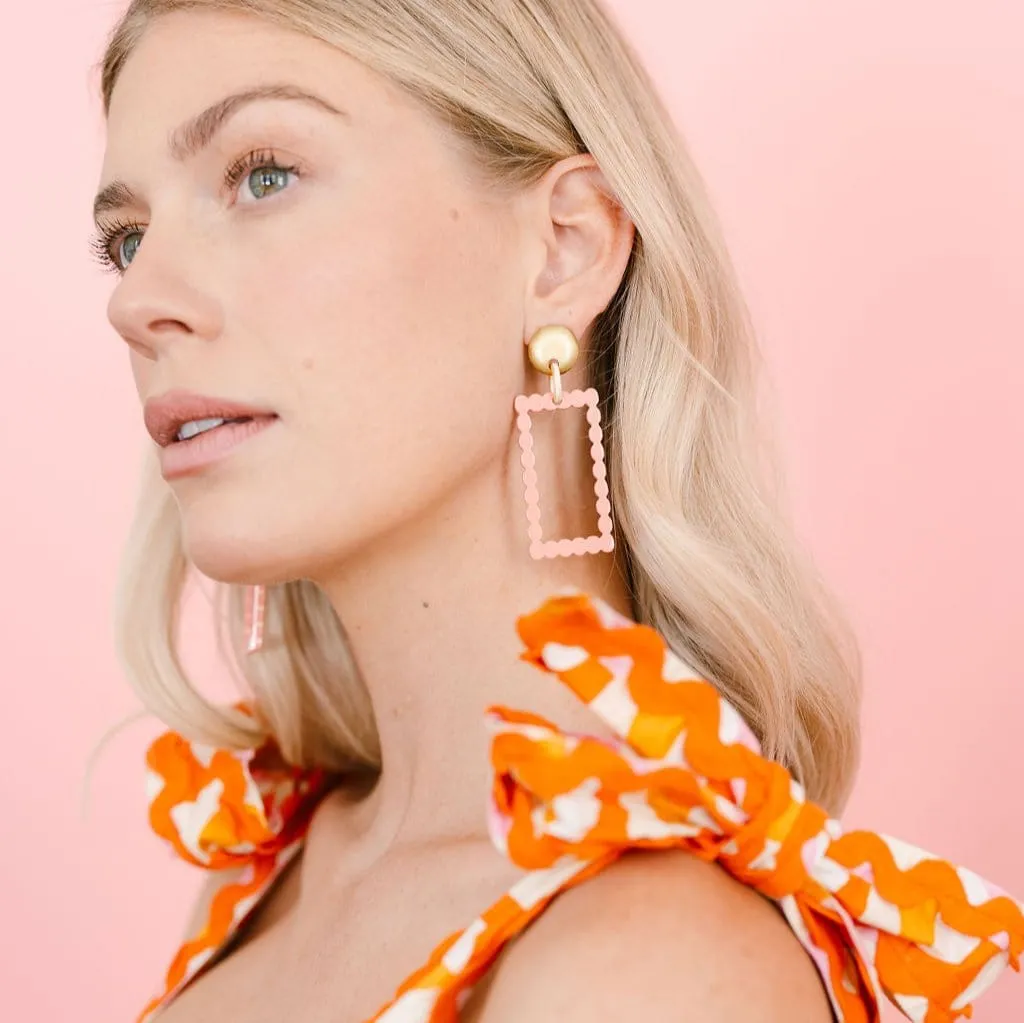 Blush Dot Dangles sold by Sunshine Tienda product image thumbnail 2