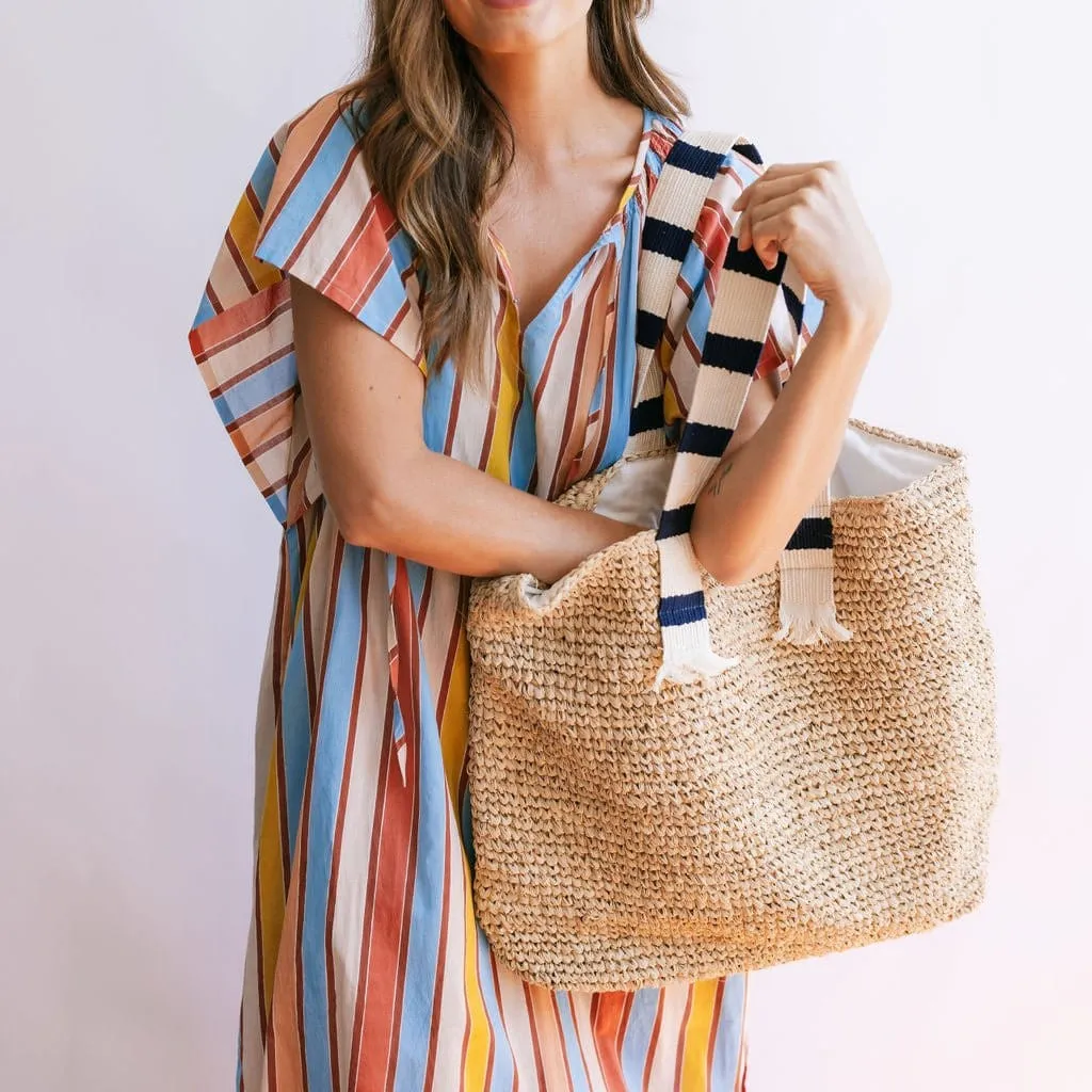 Brenda Large Raffia Tote sold by Sunshine Tienda product image thumbnail 5