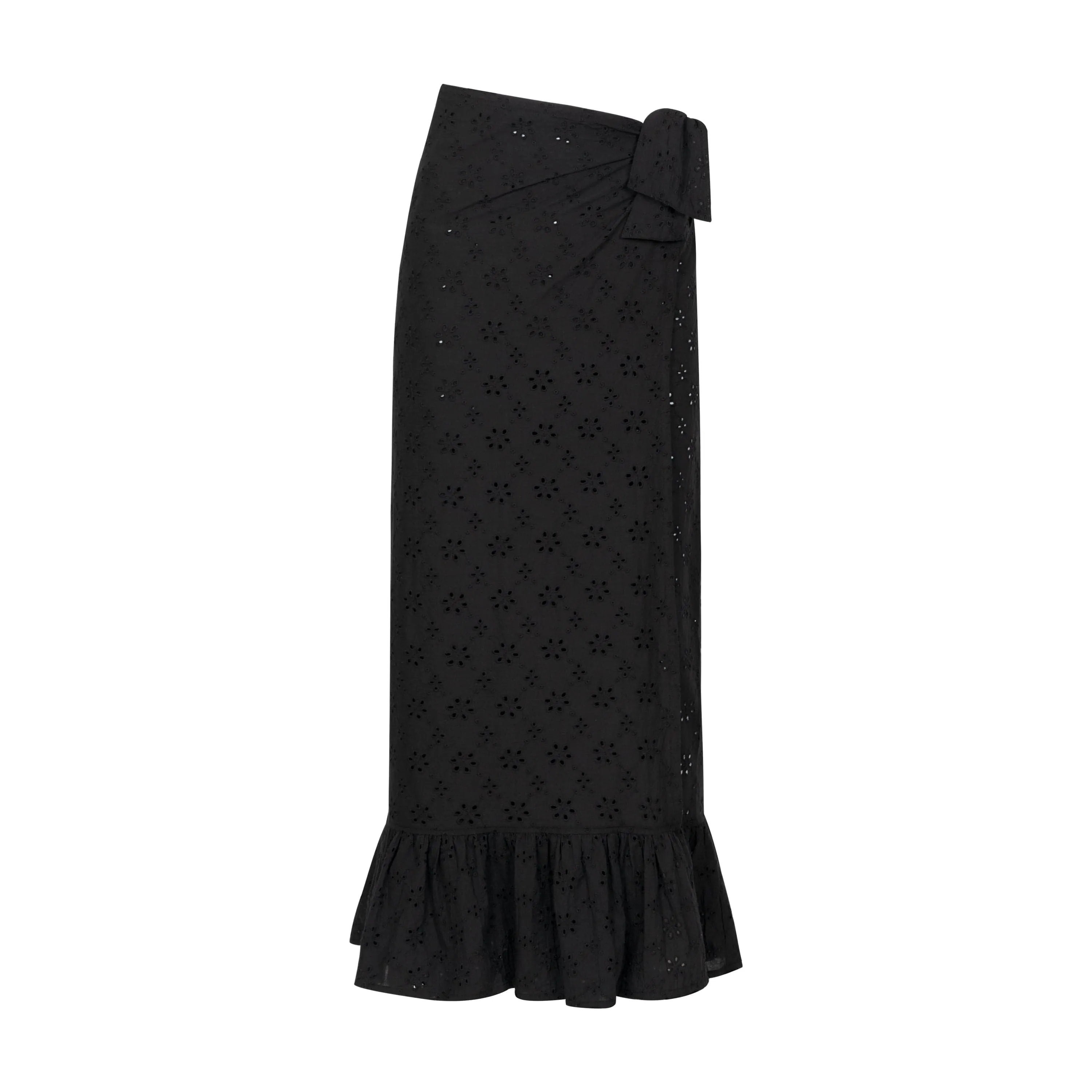 Black Eyelet Vienna Sarong sold by Sunshine Tienda product image thumbnail 2