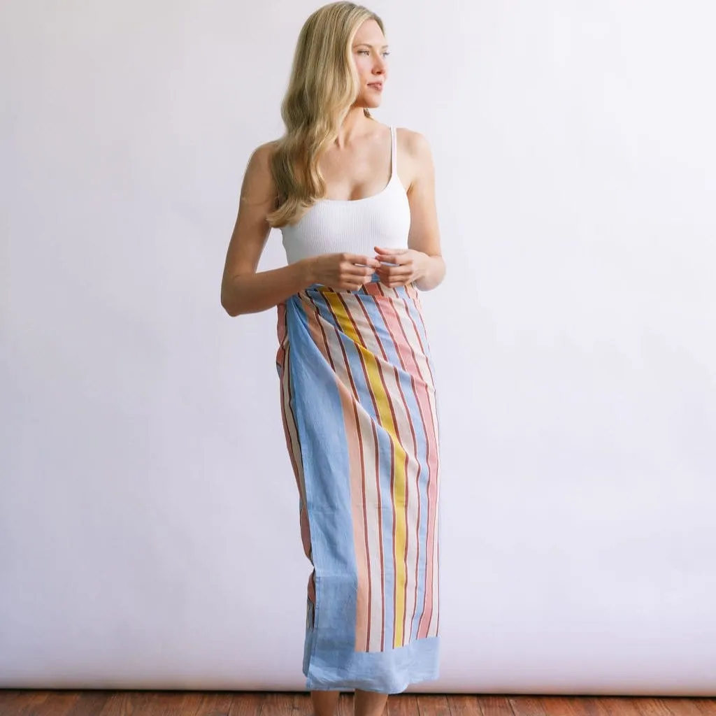 Seaplane Stripe Sarong sold by Sunshine Tienda product image thumbnail 3