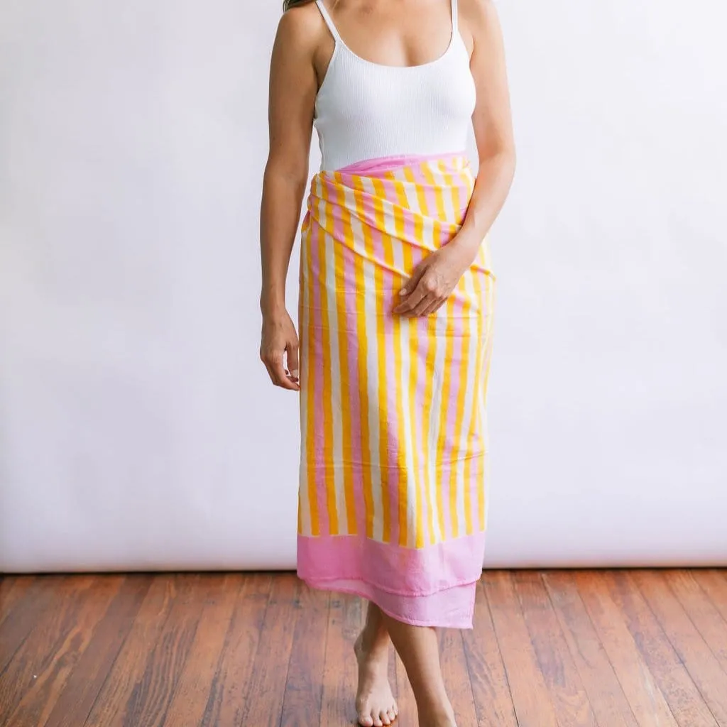 Sunkissed Stripe Sarong sold by Sunshine Tienda product image thumbnail 2