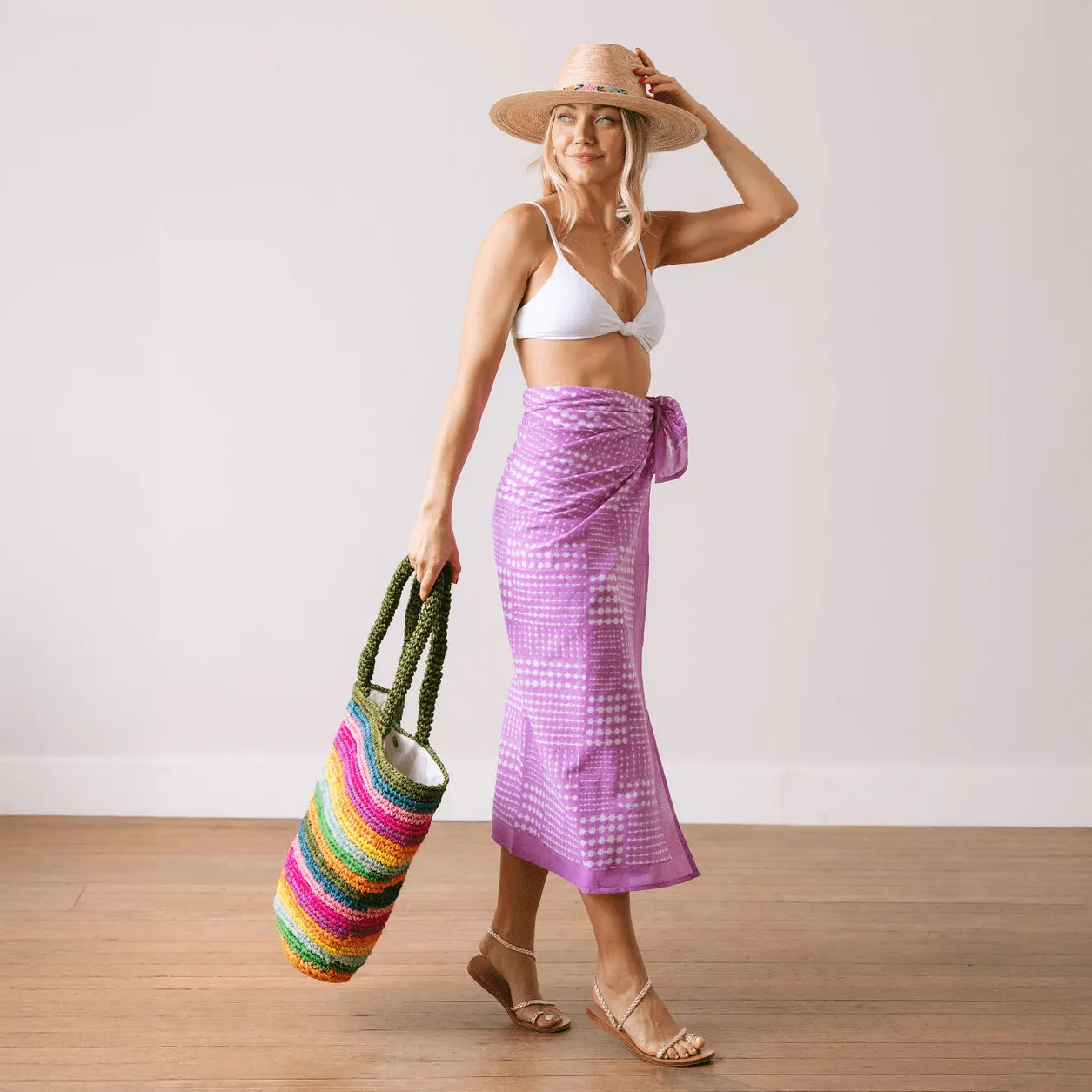 Lilac Laguna Sarong sold by Sunshine Tienda product image thumbnail 2