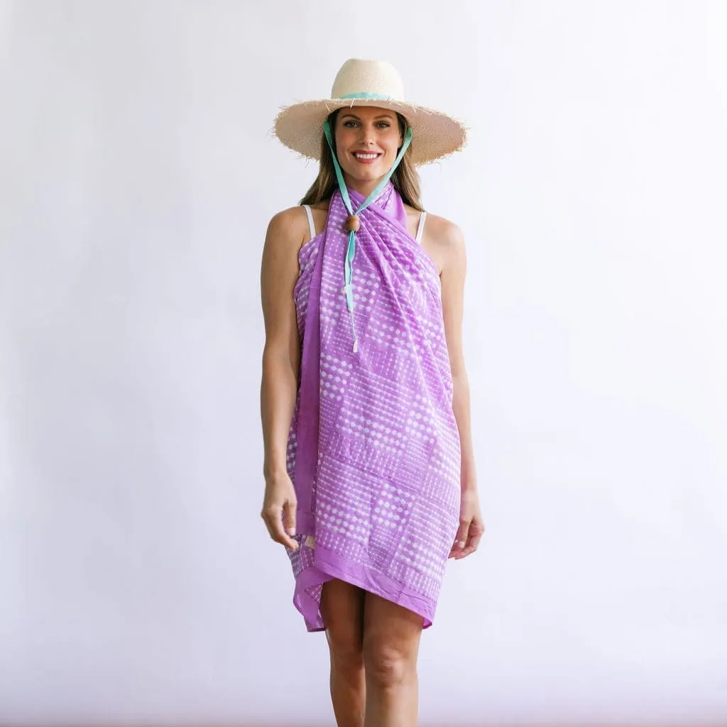 Lilac Laguna Sarong sold by Sunshine Tienda product image thumbnail 4