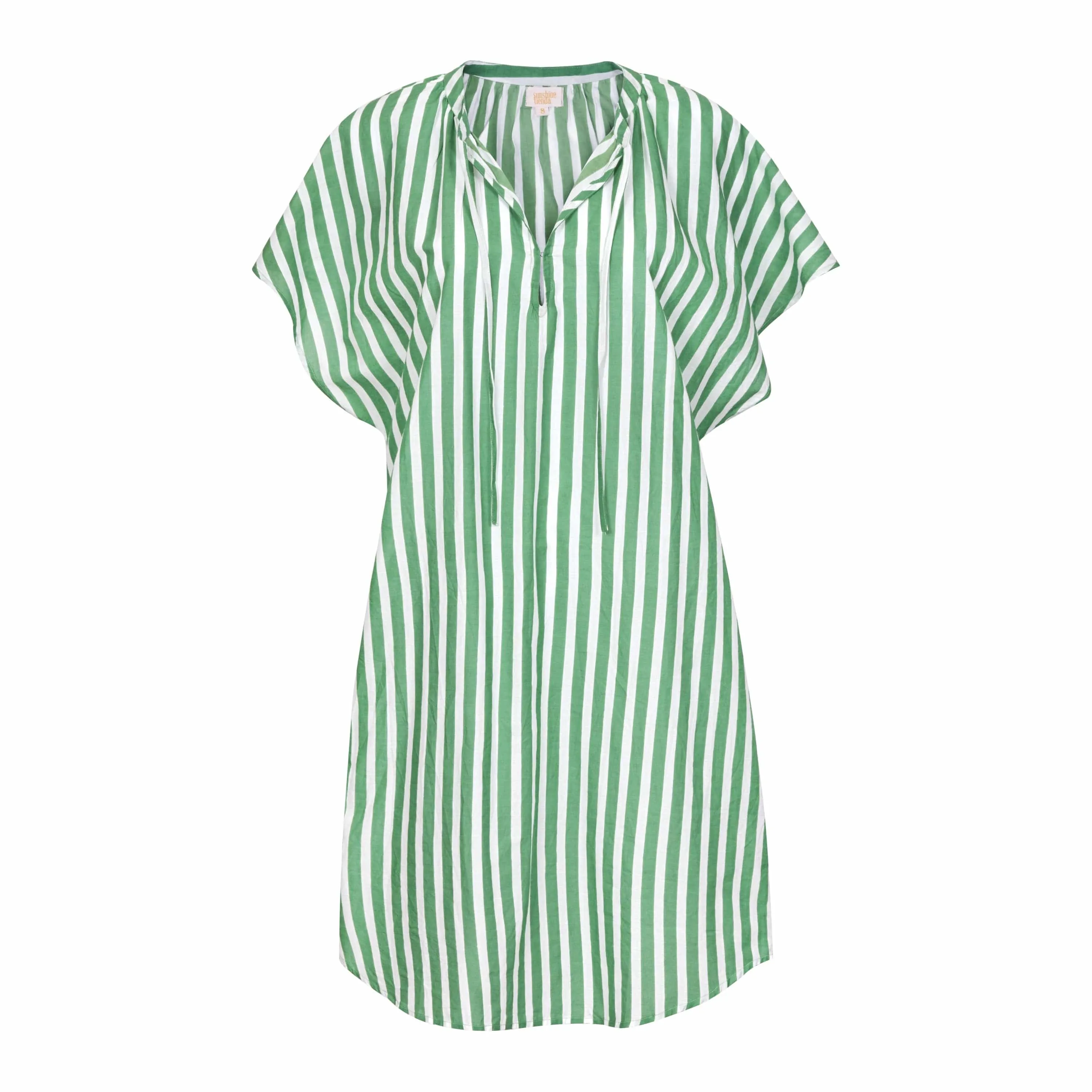 Green and White Cove Cover-Up sold by Sunshine Tienda product image thumbnail 3