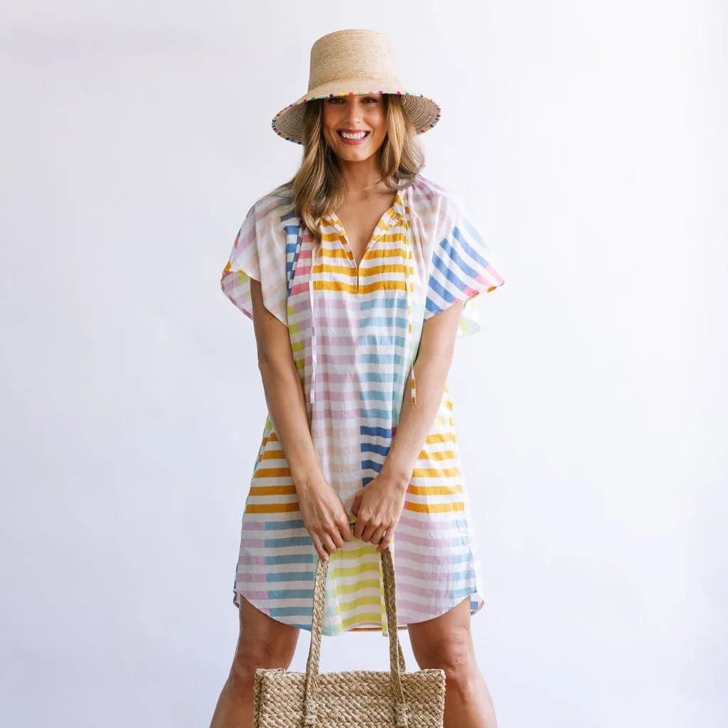 Colorful Stripe Cove Cover Up sold by Sunshine Tienda product image thumbnail 4