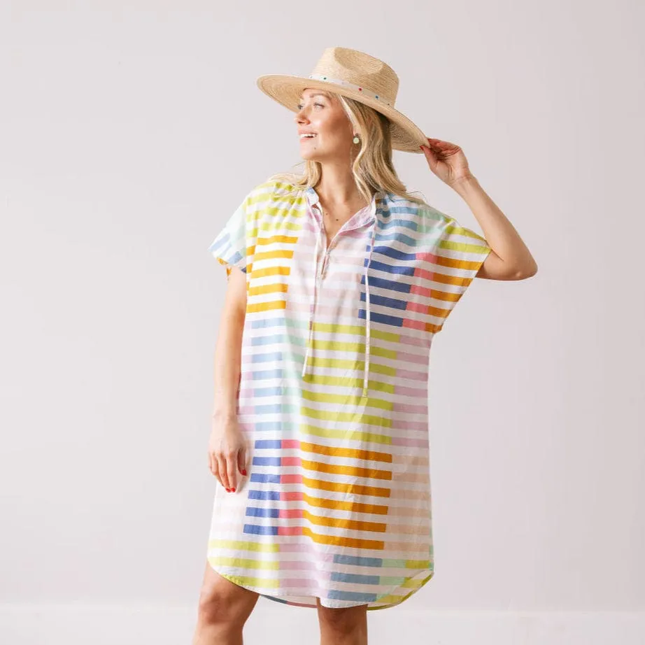 Colorful Stripe Cove Cover Up sold by Sunshine Tienda product image thumbnail 3