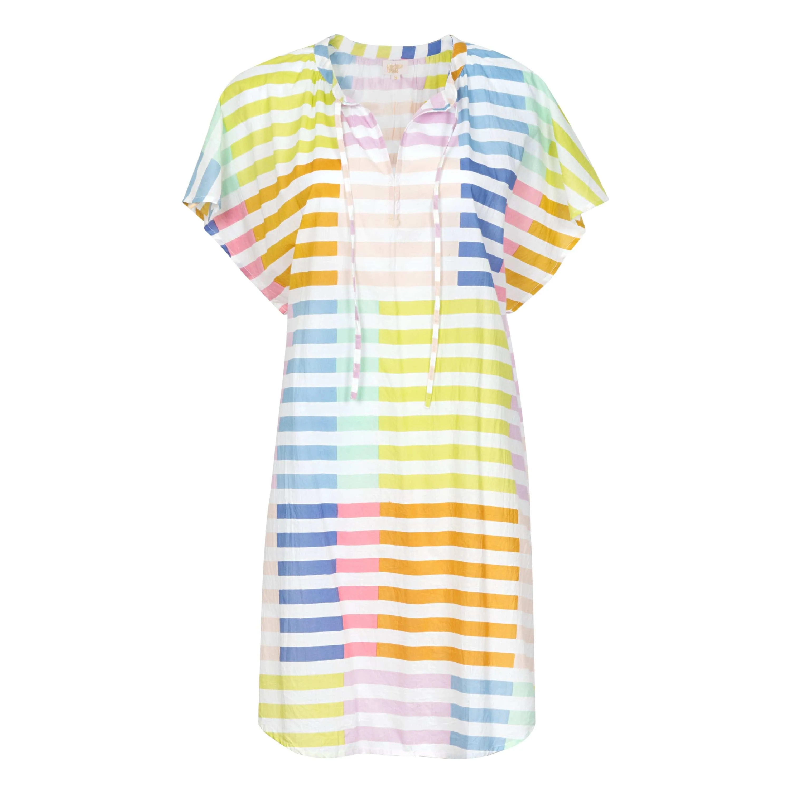 Colorful Stripe Cove Cover Up sold by Sunshine Tienda product image thumbnail 5
