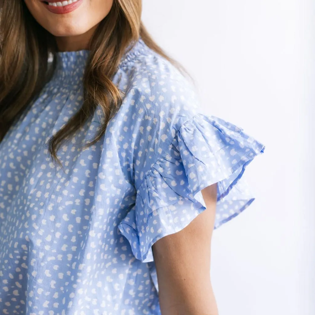 Dot Flutter Top sold by Sunshine Tienda product image thumbnail 3