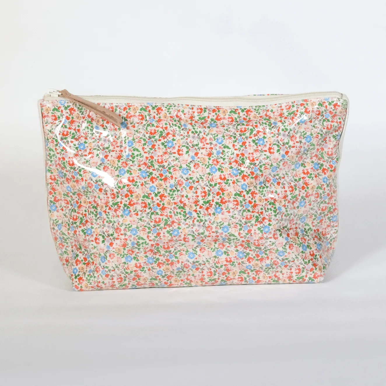 Floral Clear Coated Travel Pouch sold by Sunshine Tienda product image thumbnail 2