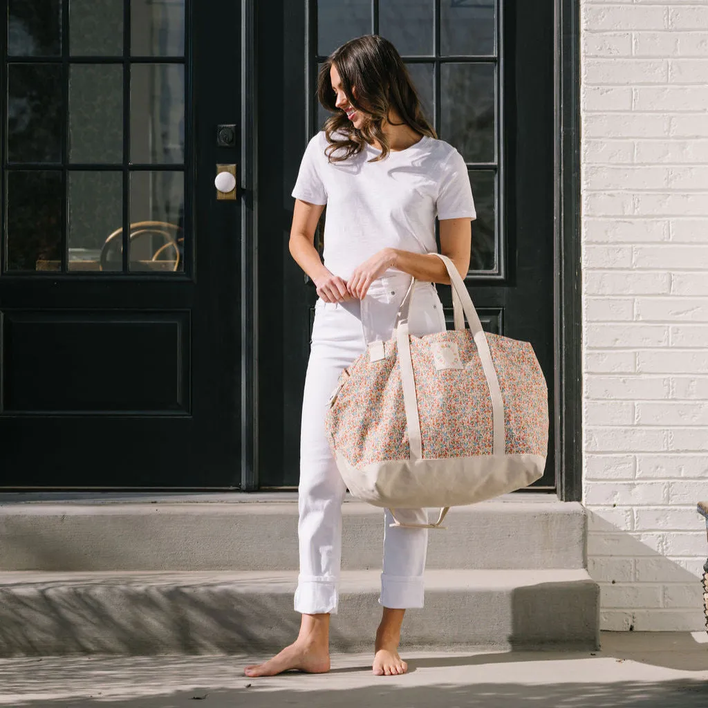 Floral Canvas Weekender sold by Sunshine Tienda product image thumbnail 2