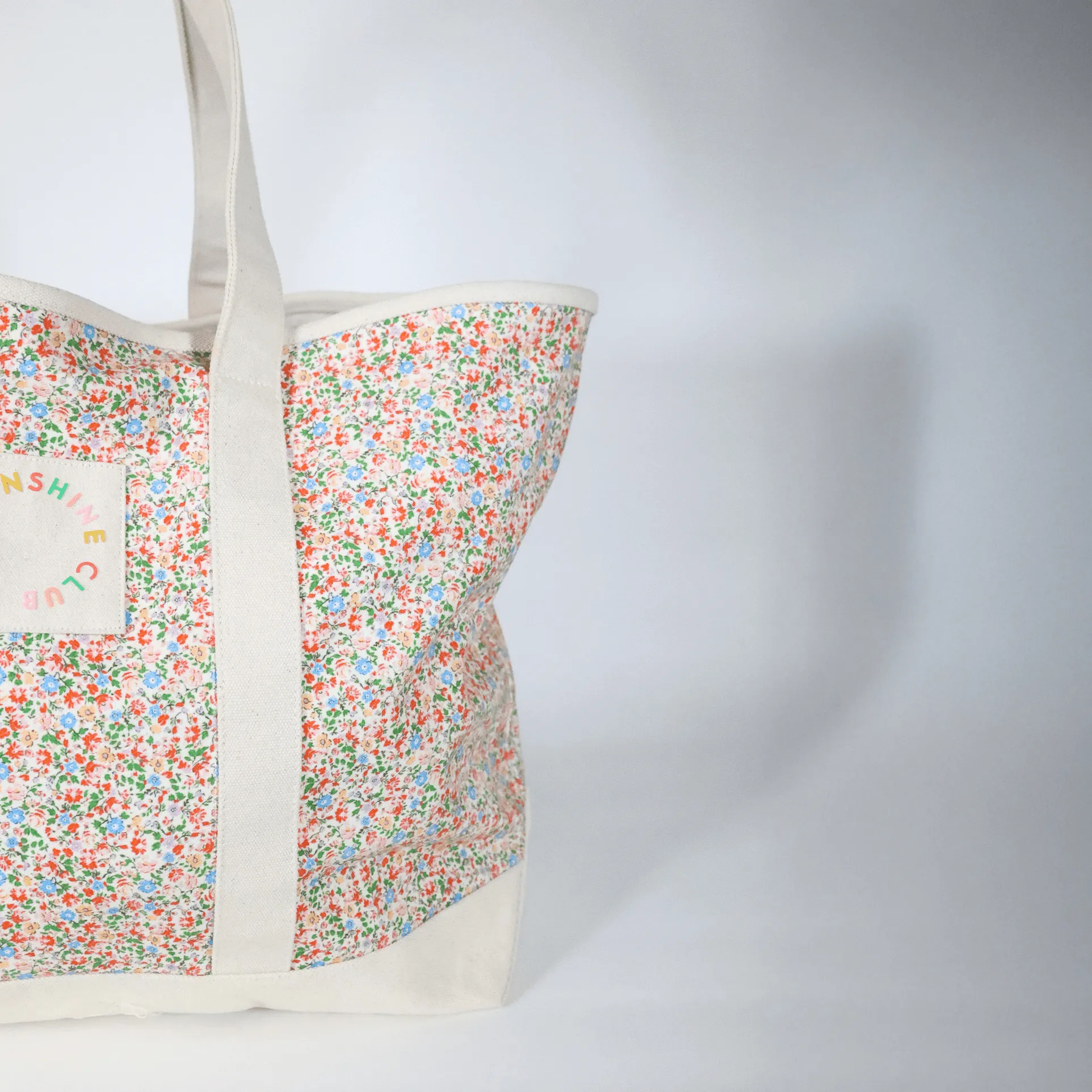 Floral Canvas Tote sold by Sunshine Tienda product image thumbnail 5