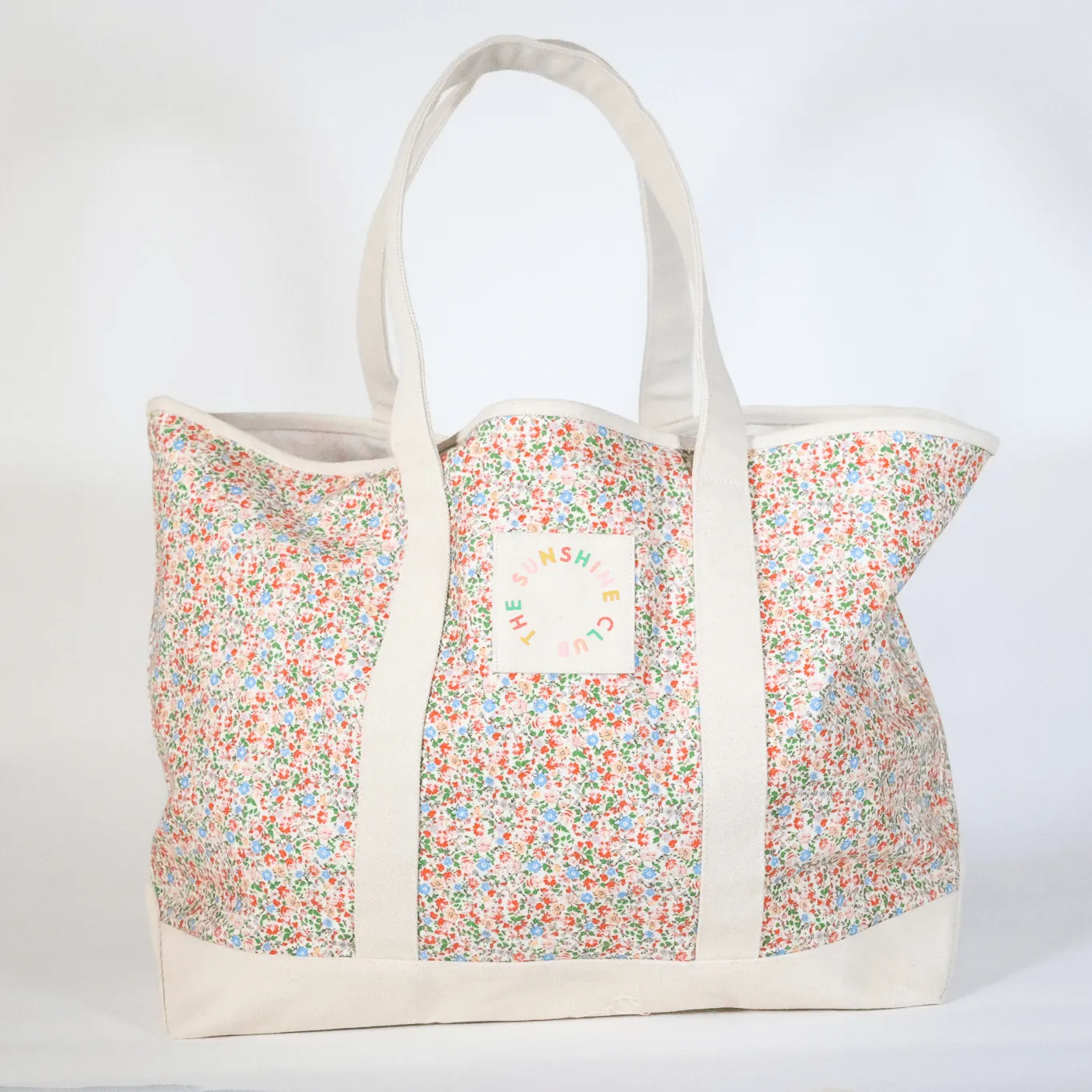 Floral Canvas Tote sold by Sunshine Tienda product image thumbnail 3