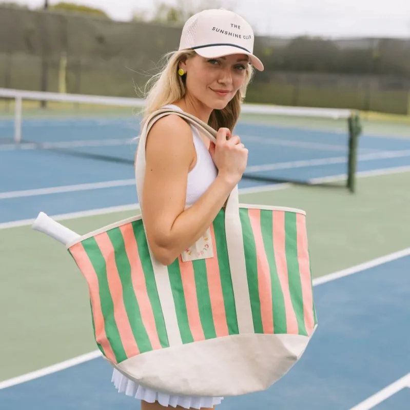 Watermelon Stripe Canvas Tote sold by Sunshine Tienda