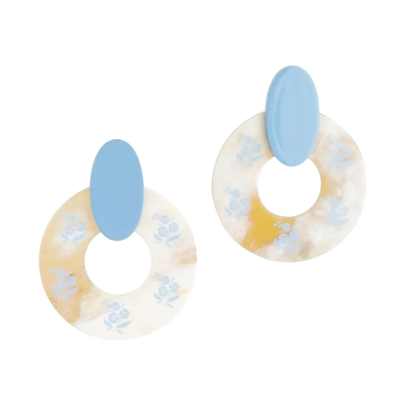 Botanical Maria Earrings made by Sunshine Tienda