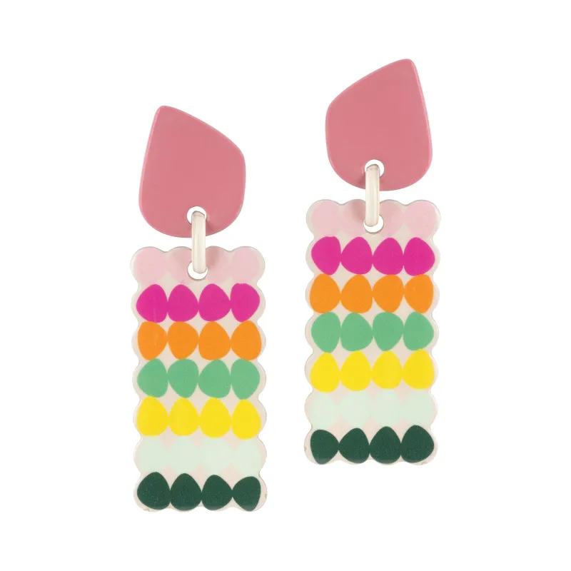Colorful Atlantic Cabana Earrings sold by Sunshine Tienda