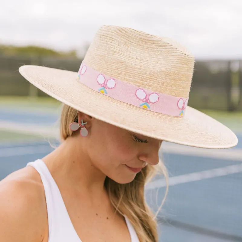 Pink Tennis Racket Palm Hat sold by Sunshine Tienda