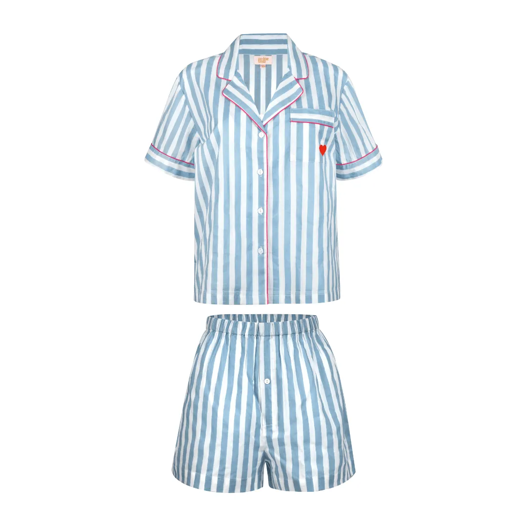 Soft Sky Sophia Pajama Set sold by Sunshine Tienda product image thumbnail 4
