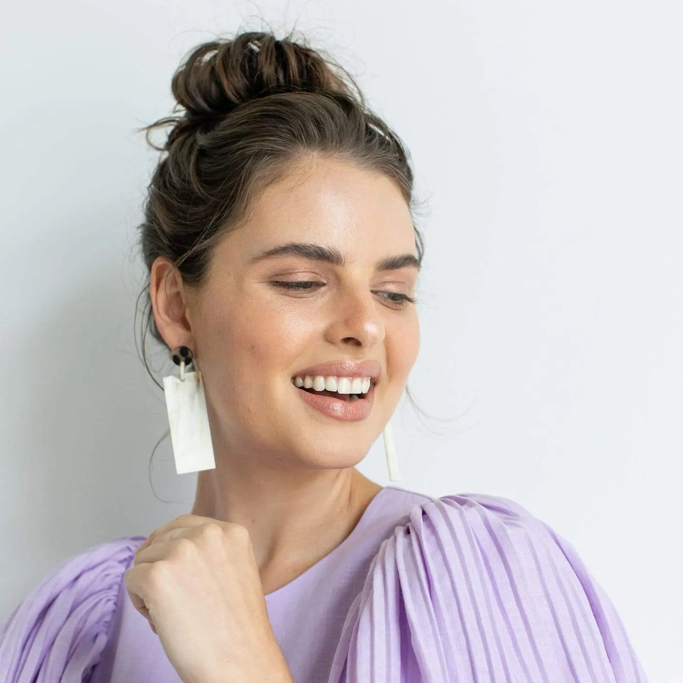 Skinny Natural Cabana Earrings sold by Sunshine Tienda product image thumbnail 2