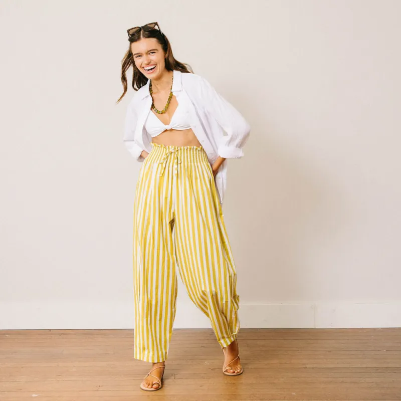 Ochre Daydreamer Lucia Pant sold by Sunshine Tienda
