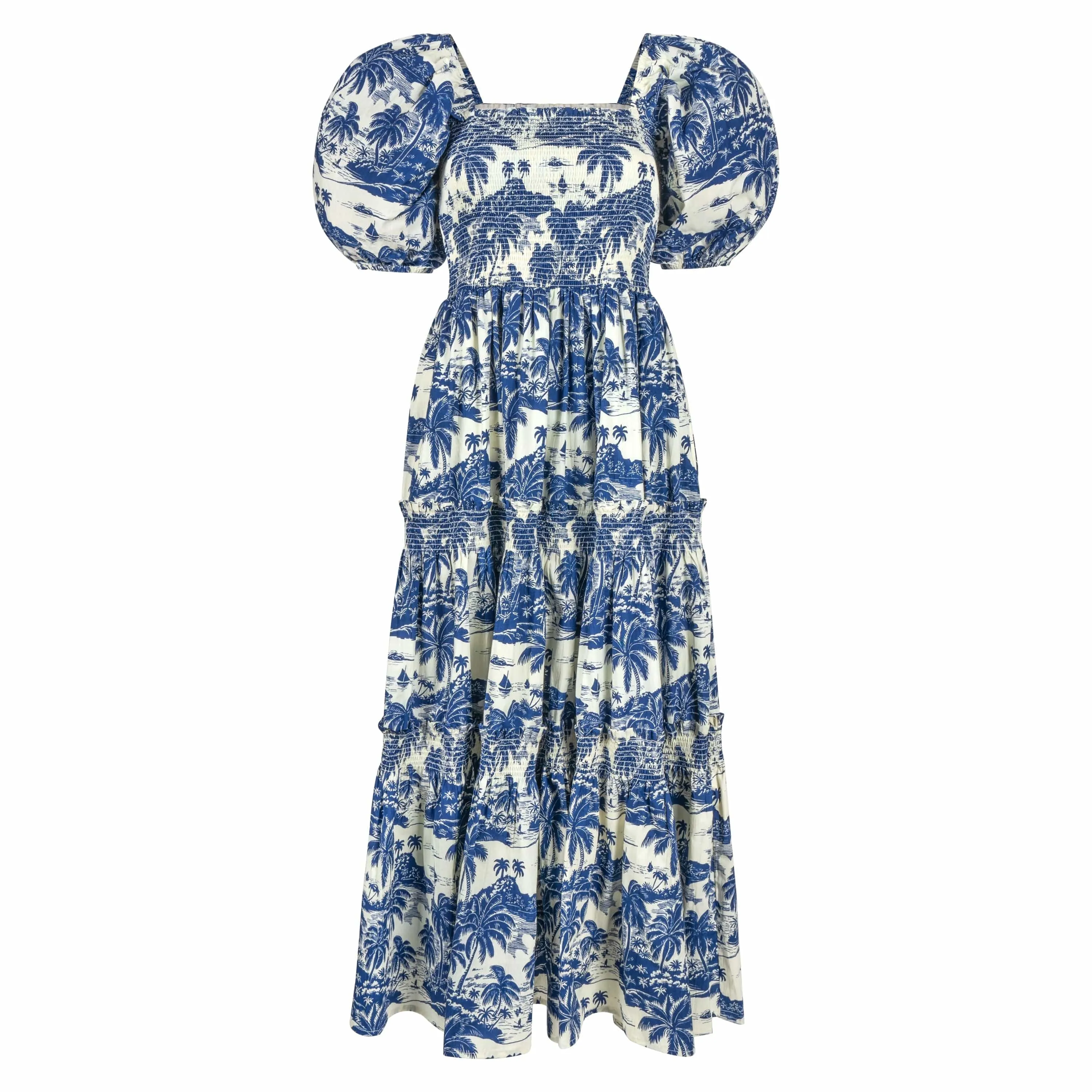 Tropical Toile Tula Dress sold by Sunshine Tienda product image thumbnail 4