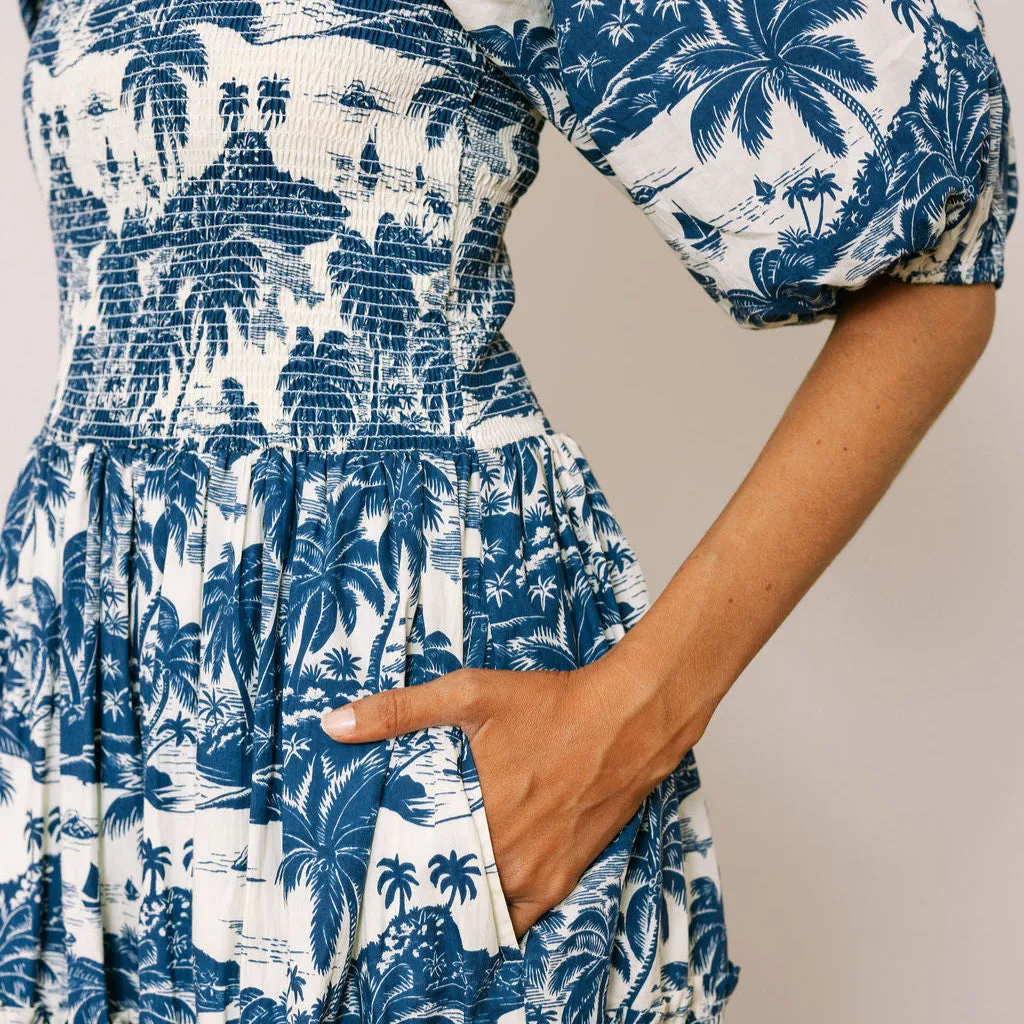 Tropical Toile Tula Dress sold by Sunshine Tienda product image thumbnail 2