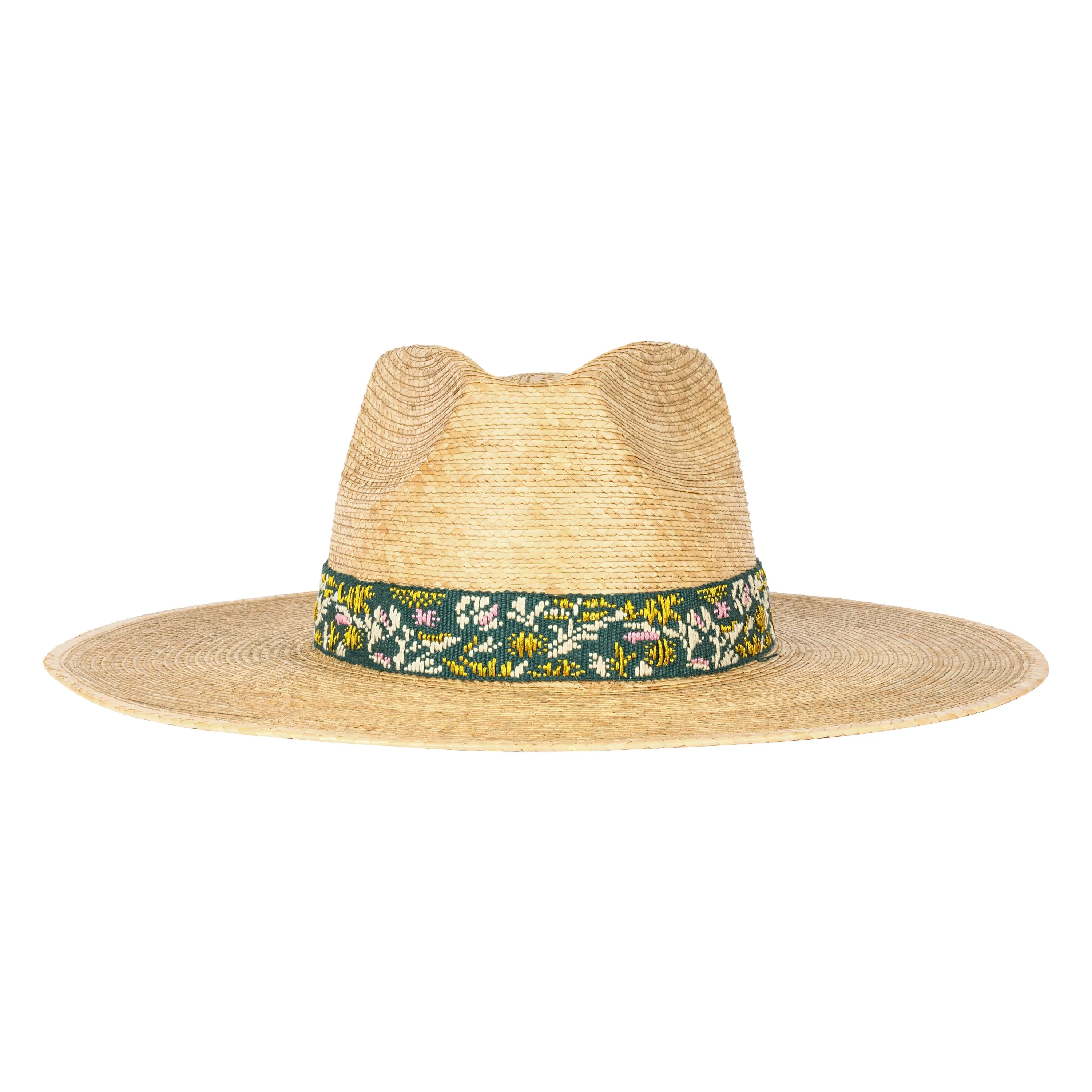 Paradise Floral Palm Hat sold by Sunshine Tienda