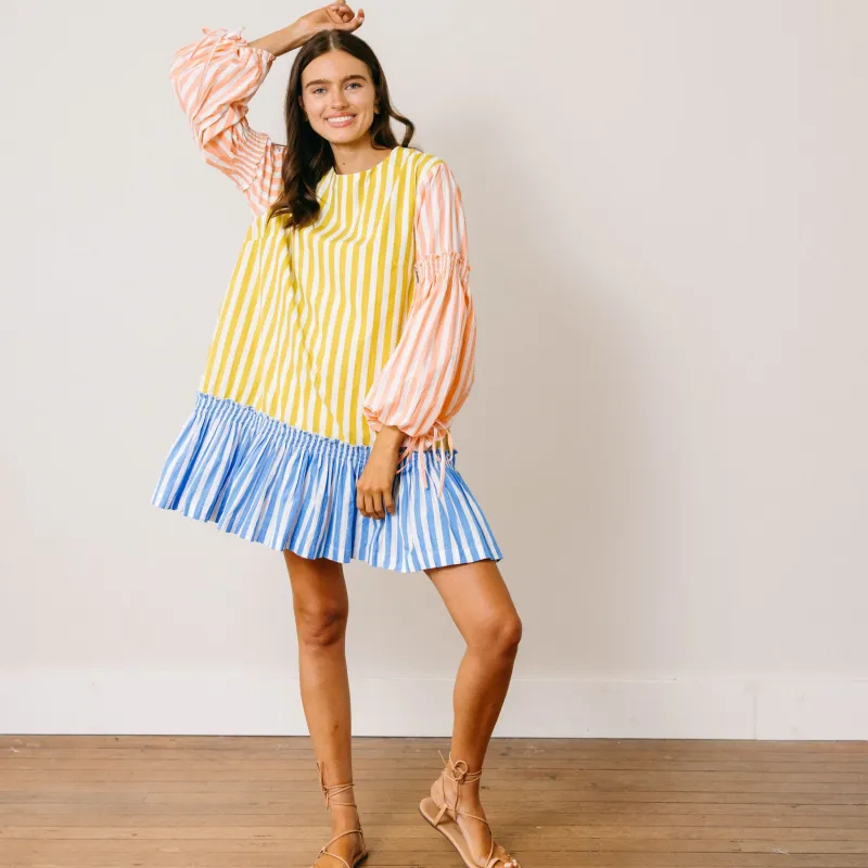 Colorful Daydreamer Khai Mini Dress sold by Sunshine Tienda