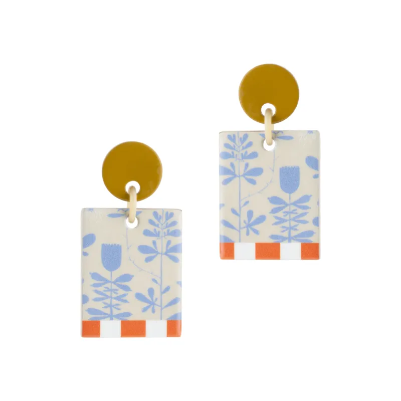 Bloom Block Earrings sold by Sunshine Tienda