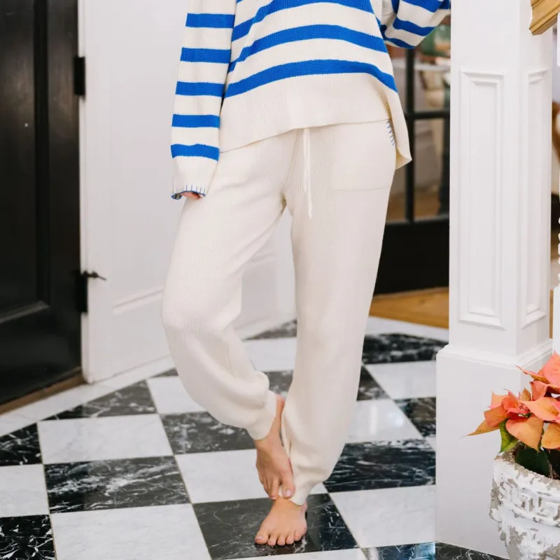 Ivory Portia Sweater Pants sold by Sunshine Tienda