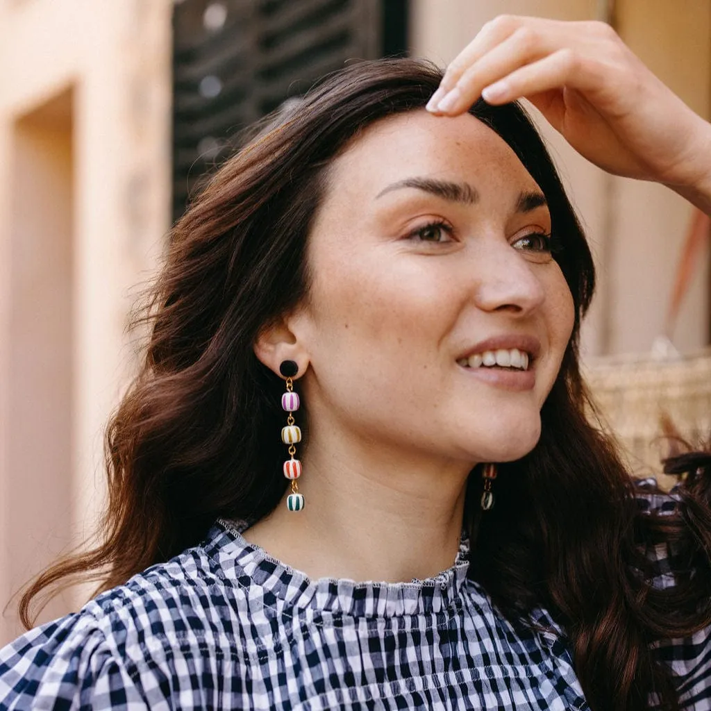 Colorful Sofia Drop Earrings sold by Sunshine Tienda product image thumbnail 2