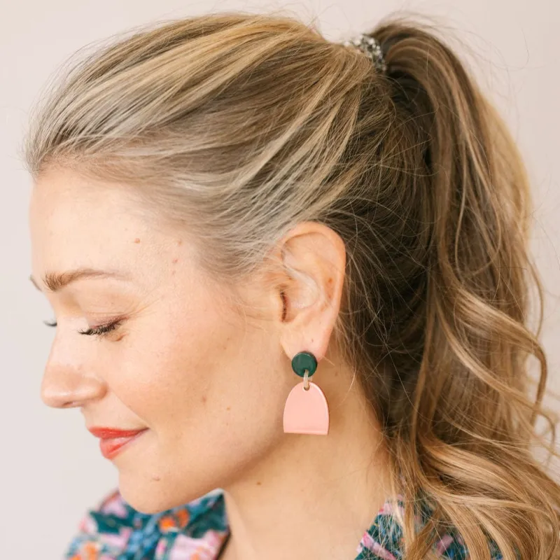 Rosy Arch Dangles made by Sunshine Tienda