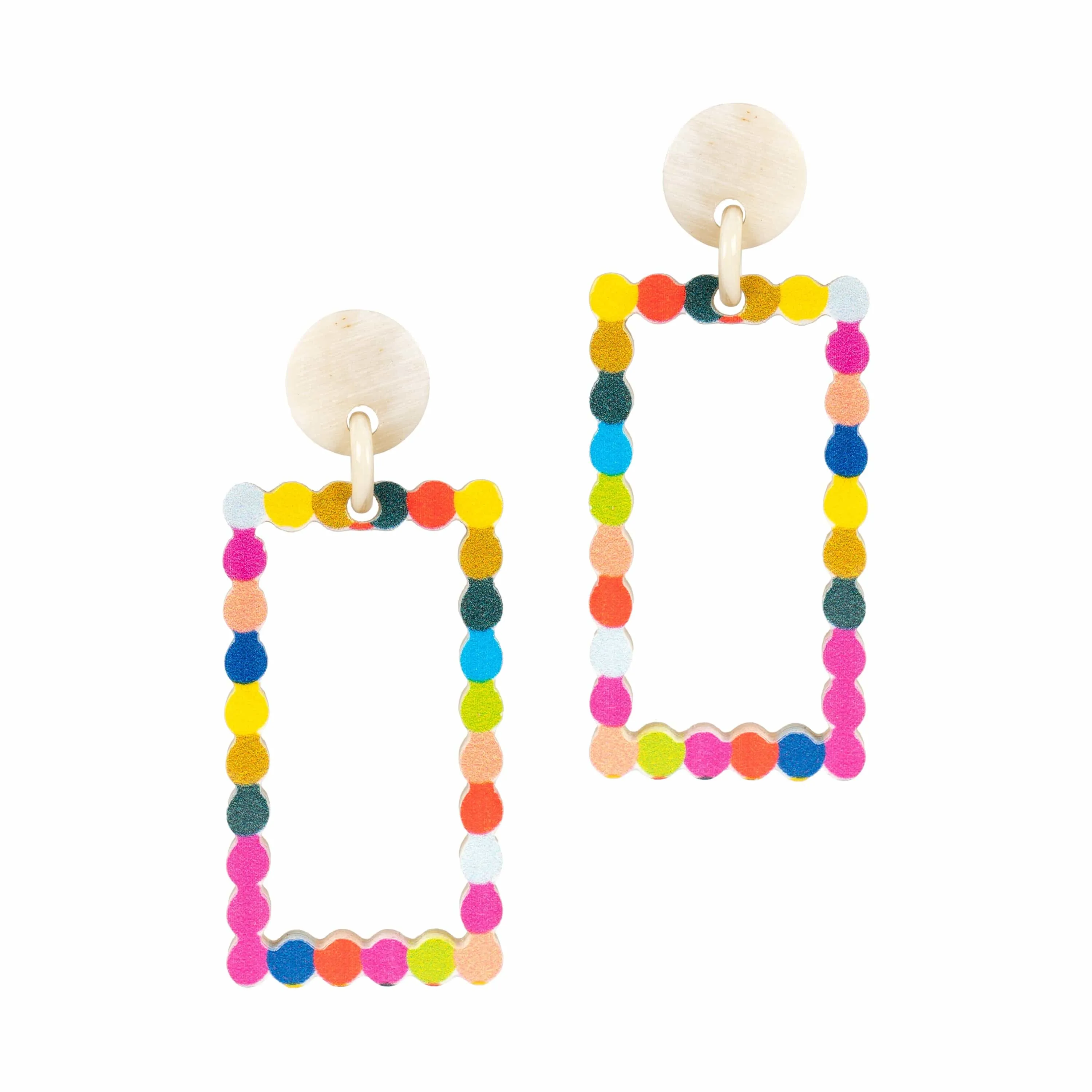 Colorful Dot Dangles sold by Sunshine Tienda product image thumbnail 3