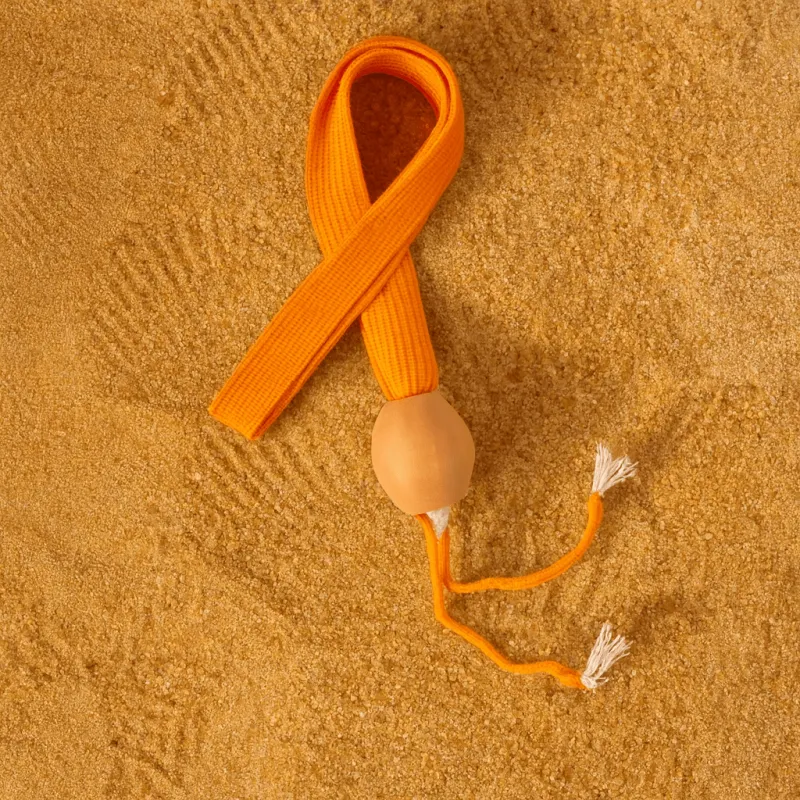 Bright Orange Removable Strap made by Sunshine Tienda