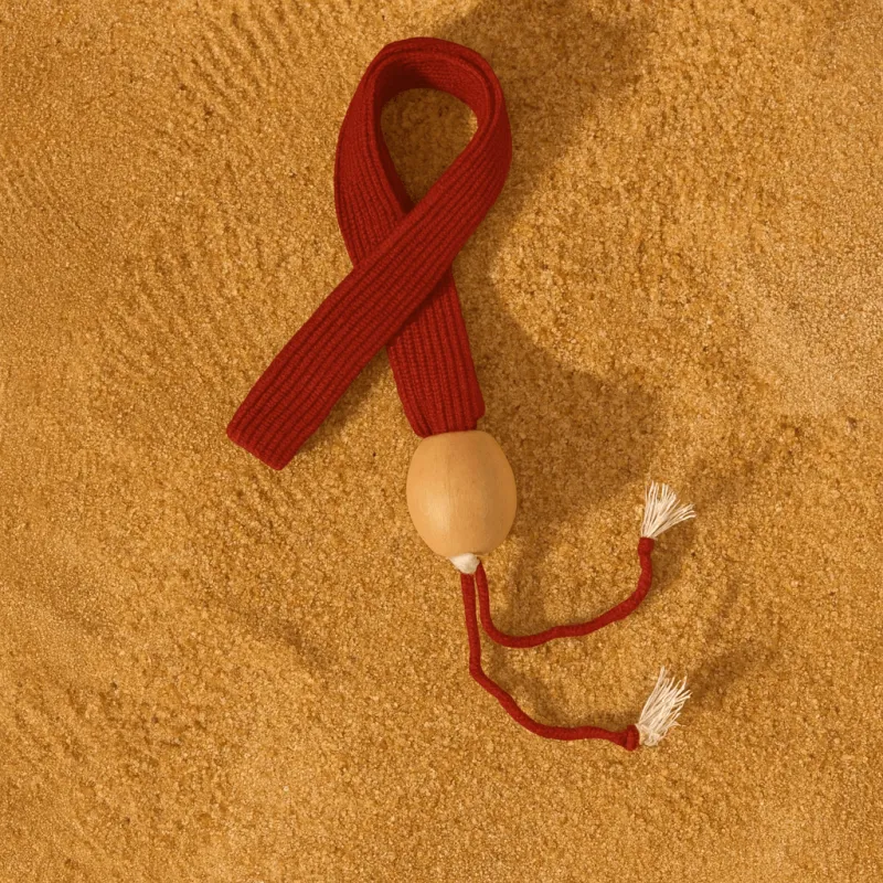 Maroon Hand-Woven Hat Band sold by Sunshine Tienda