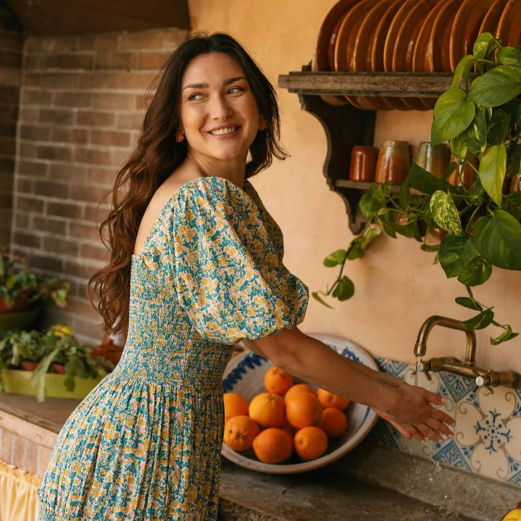 Paradise Floral Tula Dress sold by Sunshine Tienda product image thumbnail 2