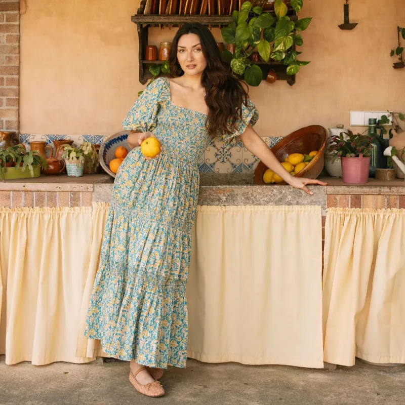 Paradise Floral Tula Dress sold by Sunshine Tienda