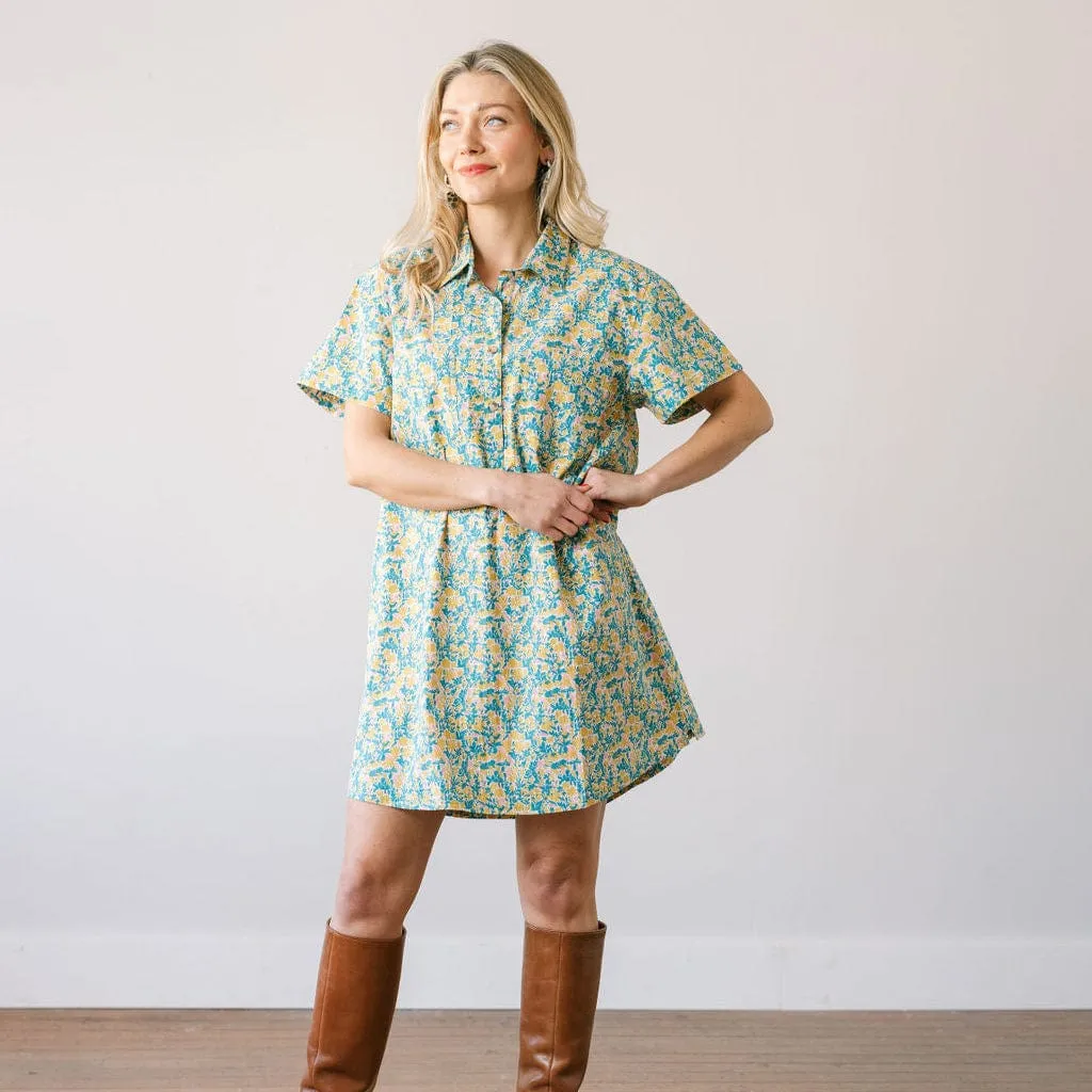 Paradise Floral Getaway Mini Dress sold by Sunshine Tienda product image thumbnail 2