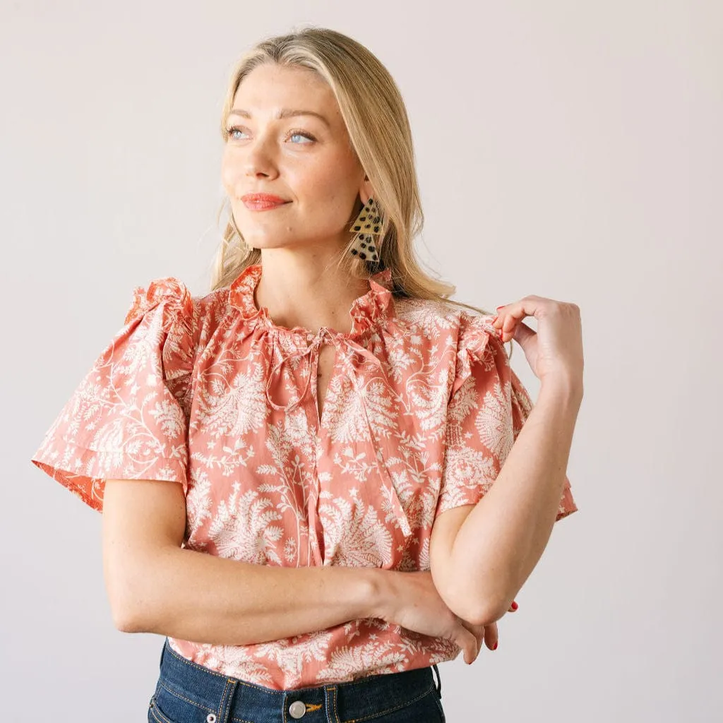 Rose Gilded Palm Gemma Top sold by Sunshine Tienda