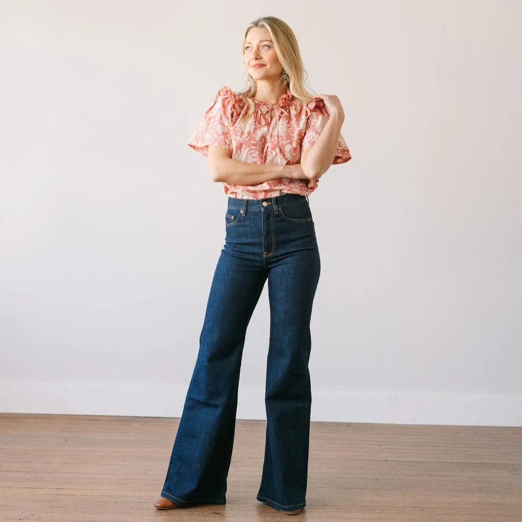 Rose Gilded Palm Gemma Top sold by Sunshine Tienda product image thumbnail 4