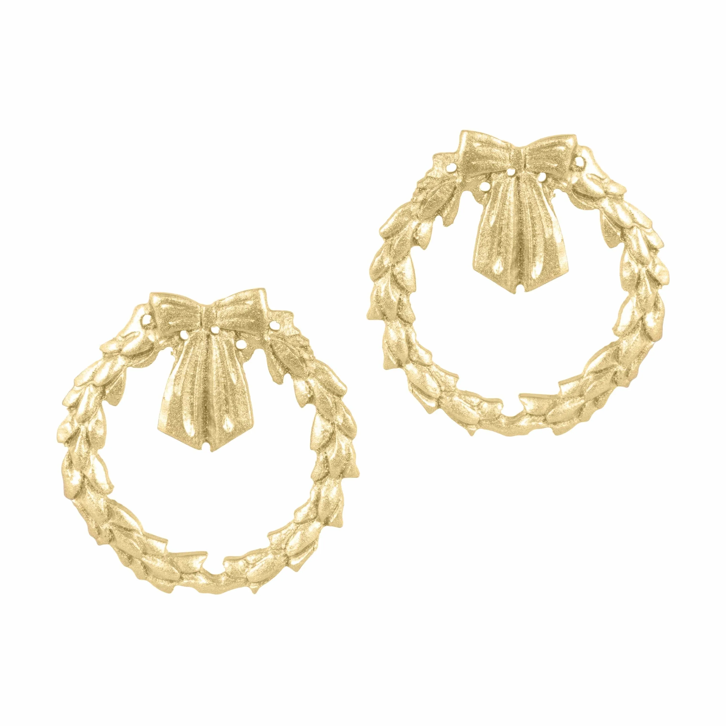 Gold Wreath Earrings sold by Sunshine Tienda product image thumbnail 2