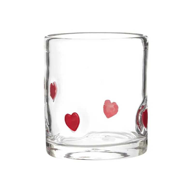 Handblown Heart Glass sold by Sunshine Tienda