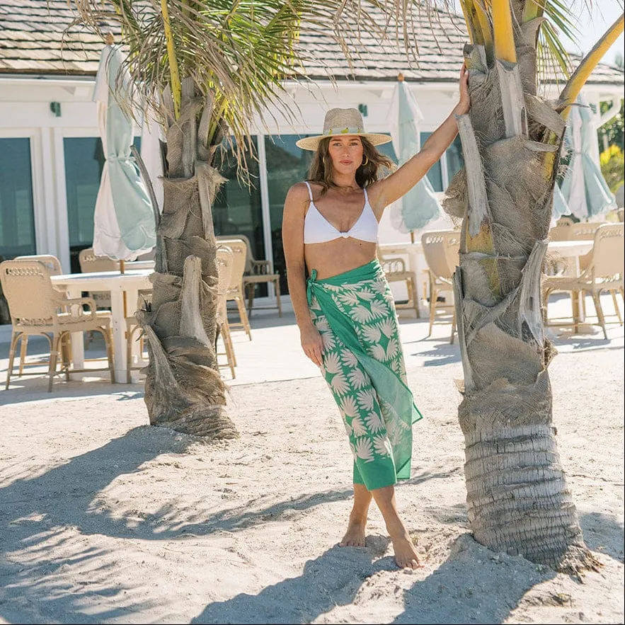 Viridian Tile Sarong sold by Sunshine Tienda product image thumbnail 4